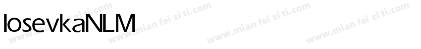 IosevkaNL Medium字体转换